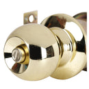 Cerradura dormitorio bronce pulido