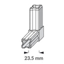 Conector Esquina Para Cubierta 23. 5 Mm