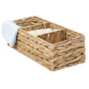 Canasta 3 Divisiones 15x11x36.5 cm 6 l Natural