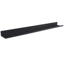 Repisa Spezia Acero 1 Nivel(es) 80x4.5x9.6 cm Negro