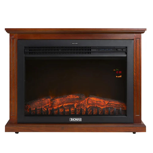 Chimenea Electrica 2000W Conveccion Th-Fp100 Madera