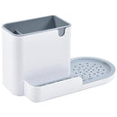 Organizador 12x26x14.6 cm Blanco/gris