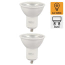 Pack 2 Ampolletas Led 35 W Gu10 380 Lm Luz Calida