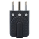 Enchufe Macho Volante Articulado 2P+T 16 A Gris