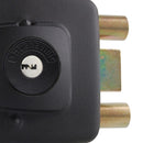 Cerradura Cerradura de acceso Sobreponer Negro
