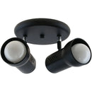 Barra Led R63 2 Luces Metal Negro.