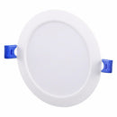 Panel Led Empotrado Circular Blanco 6W Luz Calida.