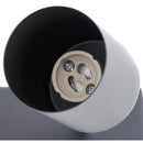 Barra Led Silo 2 Luces Metal Negro