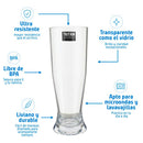 Vaso Cervecero Tritan Irrompible 660 ml