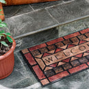 Limpiapies Welcome 45X75 Cm Caucho Multicolor