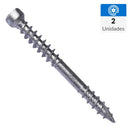 Tornillo Lancero Tirafondo Madera 50 mm 6 mm 2 unidad(es)