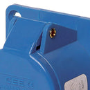 Tomacorriente industrial embutida 16 A 2P+T 220V IP44
