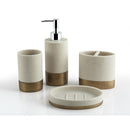 Vaso Dany Beige, Dorado