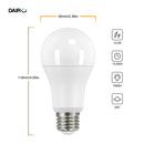 Pack 4 Ampolletas Led 75 W E27 1060 lm Luz Calida
