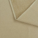 Set 2 Panos de Cocina Rectangular 40x60 cm Waffle Taupe/Blanco