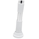 Barra Cortina Bano Extensible 110 a 200cm Aluminio