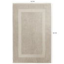 Piso Signature 50X80 Cm Algodon Marfil