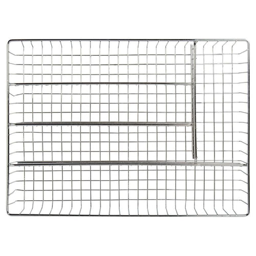 Porta servicios 5x36x21 cm metal Plateado