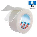 Cinta doble contacto 1,5mx19mm transparentes y vidrio 20 kg/m