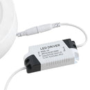 Panel sobrepuesto circular LED 12 W.