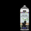 Pintura Esmalte Base Agua Spray 0.4 l Satinado negro