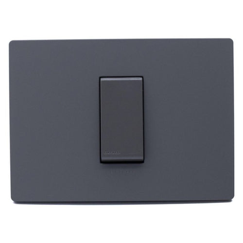 Interruptor simple 9/12 s32 Gris