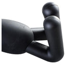Set de Ganchos para Muro 3 Unidades Plastico Negro