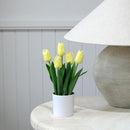 Planta Artificial Tulipan 36 cm Amarillo