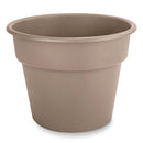 Macetero de Plastico 17.1x13.4 cm Taupe