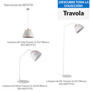 Lampara de Mesa Travola 1 Luz Gu10 Blanco