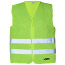 Chaleco De Seguridad Autoguardable 2 Cintas Amarillo