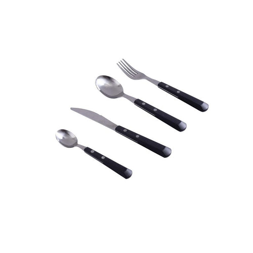 Set De Cubiertos 24 Pzas Con Bambu