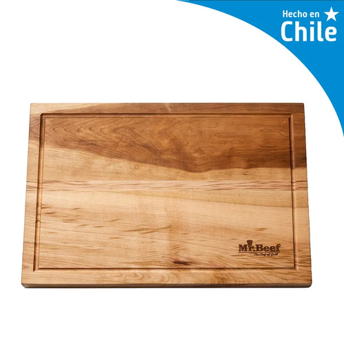 Tabla Para Cortar Parrillera De Madera De Lenga 40X60 Cm Cafe