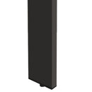 Pata aluminio laila 40x120mm negra