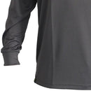 Polera cool dry manga larga gris talla xl
