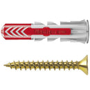 Tarugo Duopower 6Mm + Tornillo 4.5X35Mm 50 Unidades