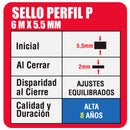 Pack doble rollo + perfil P