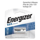 Pila Litio 123 Energizer