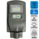 Foco Solar Alumbrado Publico 20W con Sensor
