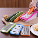 Set 4 Ralladores Casa Bonita Inox. Contenedor Multicolor