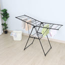 Tendedero Con Bandeja Plegable Acero 157X62X97 Cm Negro