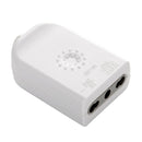 Enchufe hembra volante 10/16A 2P+T Blanco