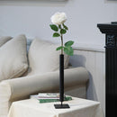 Vara Artificial Rosa 70 Cm Blanco