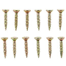 Tornillo Turbo Screw Madera Madera 3/4 Pulg 8 Mm 12 U.