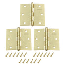 Pack 3 Unidades Bisagra 3,5x3,5 Bronce
