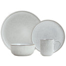 Juego de Loza 16 Piezas Ceramica Seul Gris