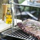 Parrilla A Carbon Con Roldana Metal