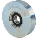 Rueda Para Porton Al Piso 100 Mm Deslizamiento Suave
