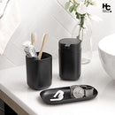 Set 3 Piezas Accesorios Bano Negro