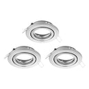 Pack focos LED basculantes 3 unidades..